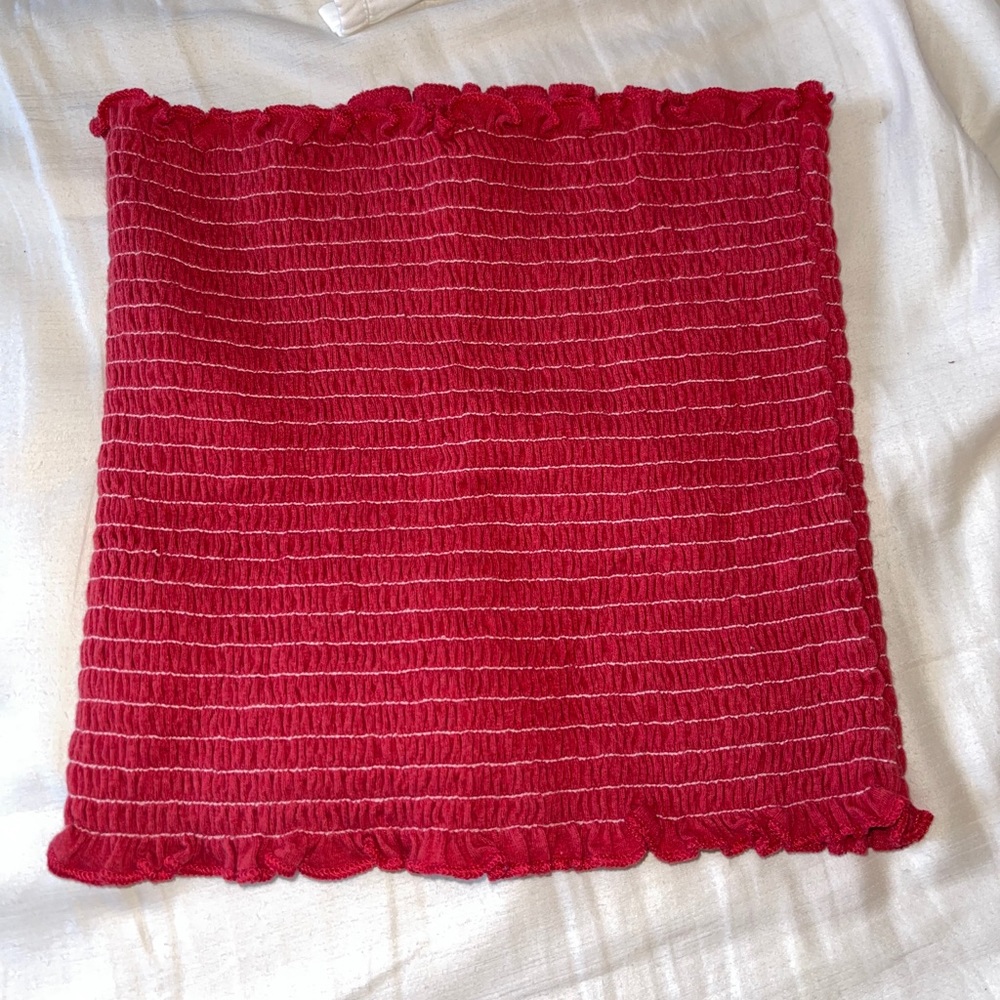 Stretchy Red tube top